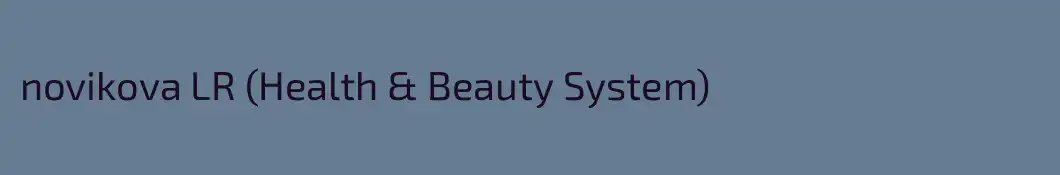 novikova LR (Health & Beauty System)